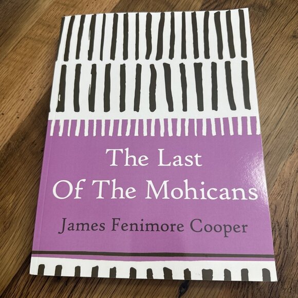 The Last Of The Mohicans James Fenimore Cooper Large Print - Picture 1 of 7